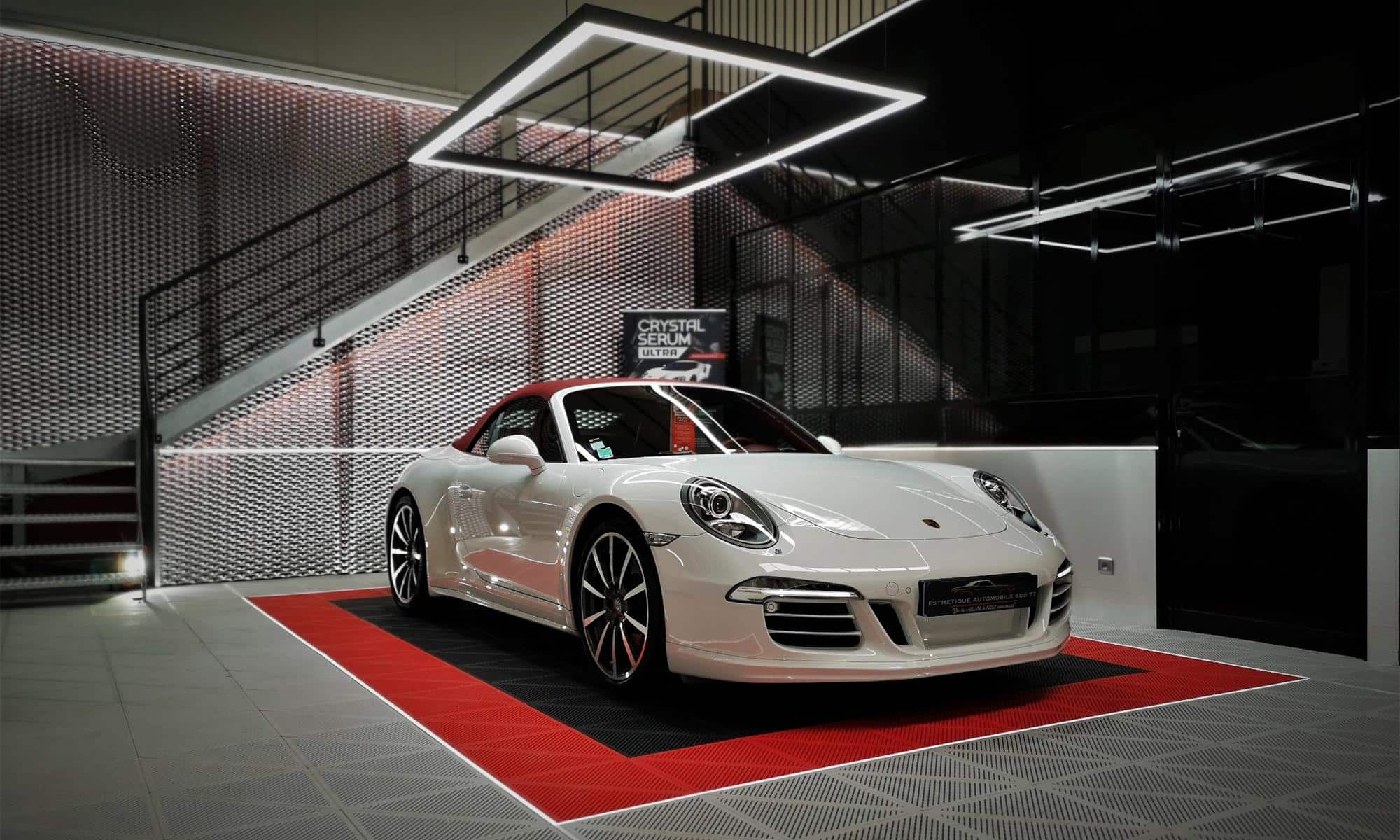 Aménagement de garage pour Porsche 911