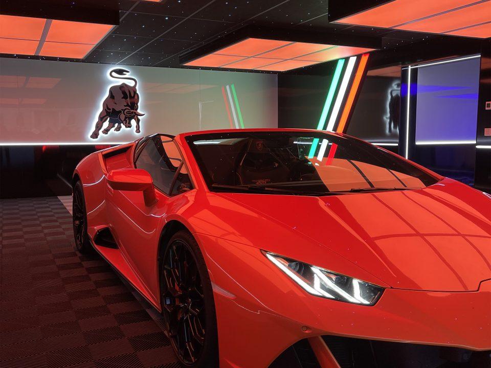 Garage sur mesure Lamborghini