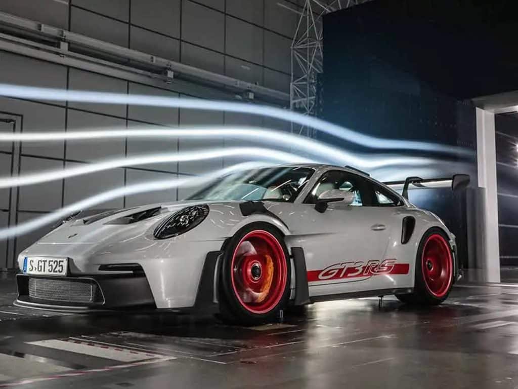 aérodynamisme Porsche-911-type-992-GT3-R