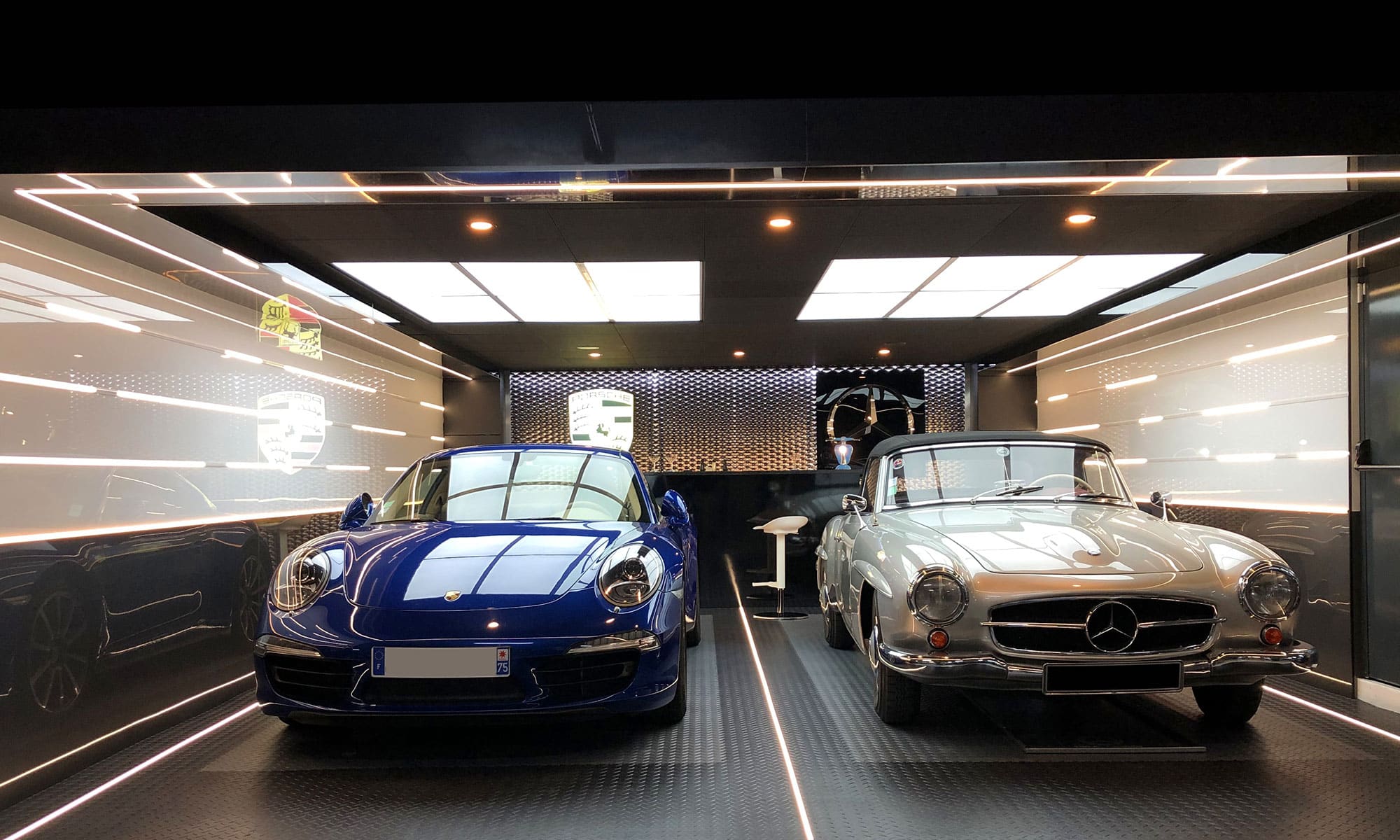 Garage pour Mercedes