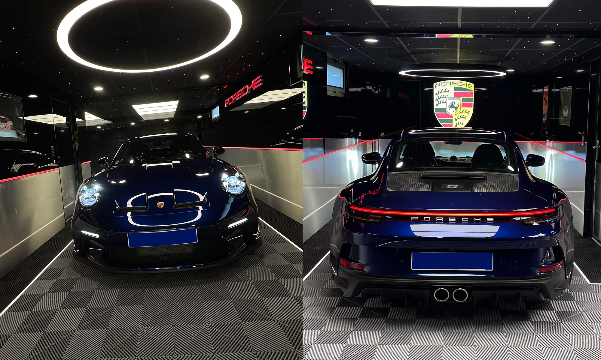 Garage pour Porsche